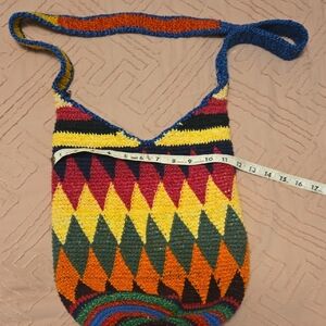 Colorful Handwoven Shoulder Bag